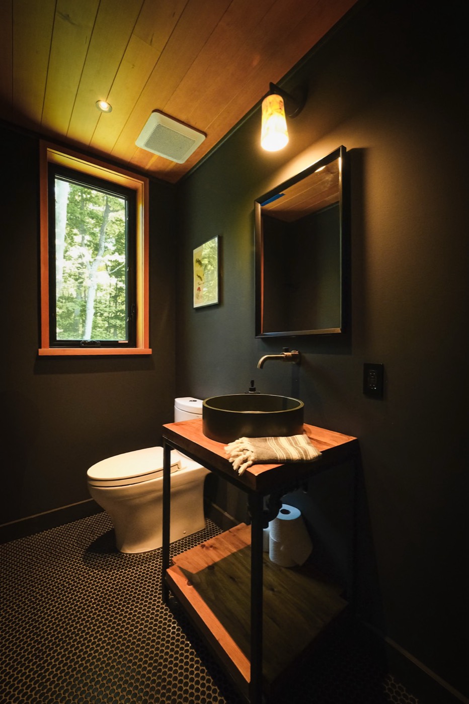 Black Oak Lodge sauna and wellness area